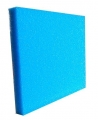 Filterschaummatte blau 100x100x5
